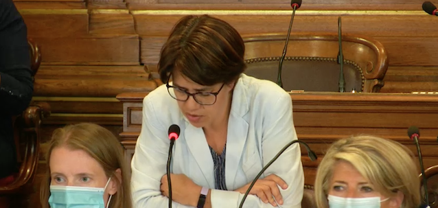 Maud Lelièvre et Béatrice de Lecouturier font adopter le principe d’un soutien de la ville de Paris au Liban